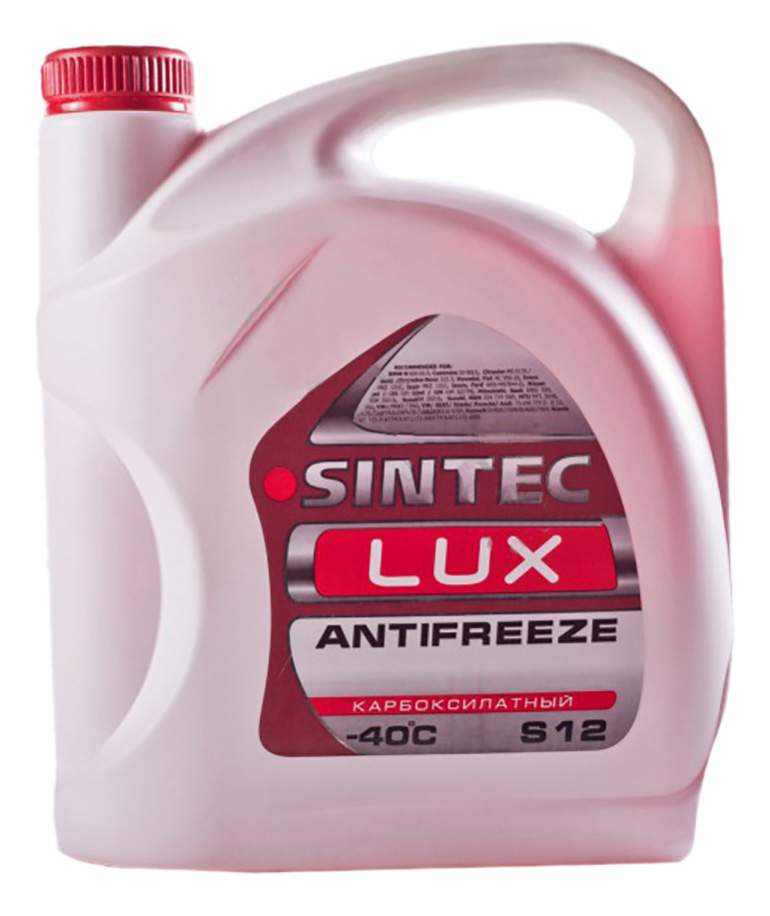 Антифриз Sintec LUXE (красный) G 12 (-40 С) 3кг