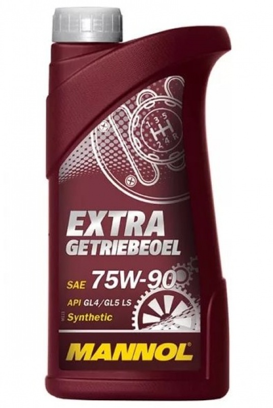 MANNOL Extra Getriebeoel 75W90 GL-4/5  синт   1л