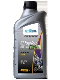 GT OIL Turbo Coat 5W40 1л SP