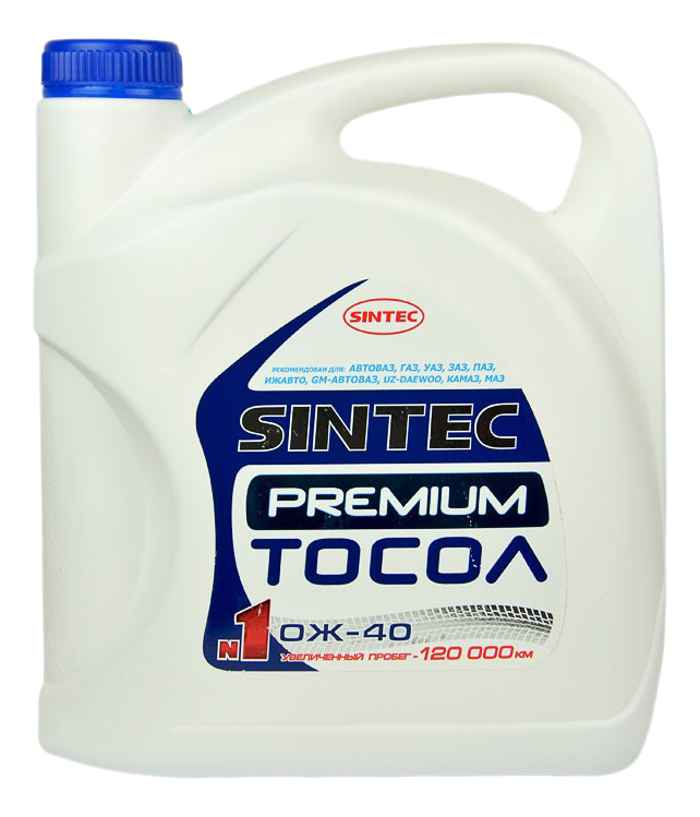 Тосол ОЖ-40 Sintec 5кг  (-45 С)