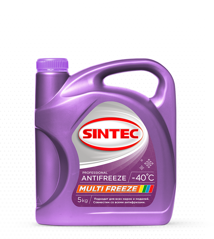 Антифриз Sintec Multi Freeze (фиолет) 5кг