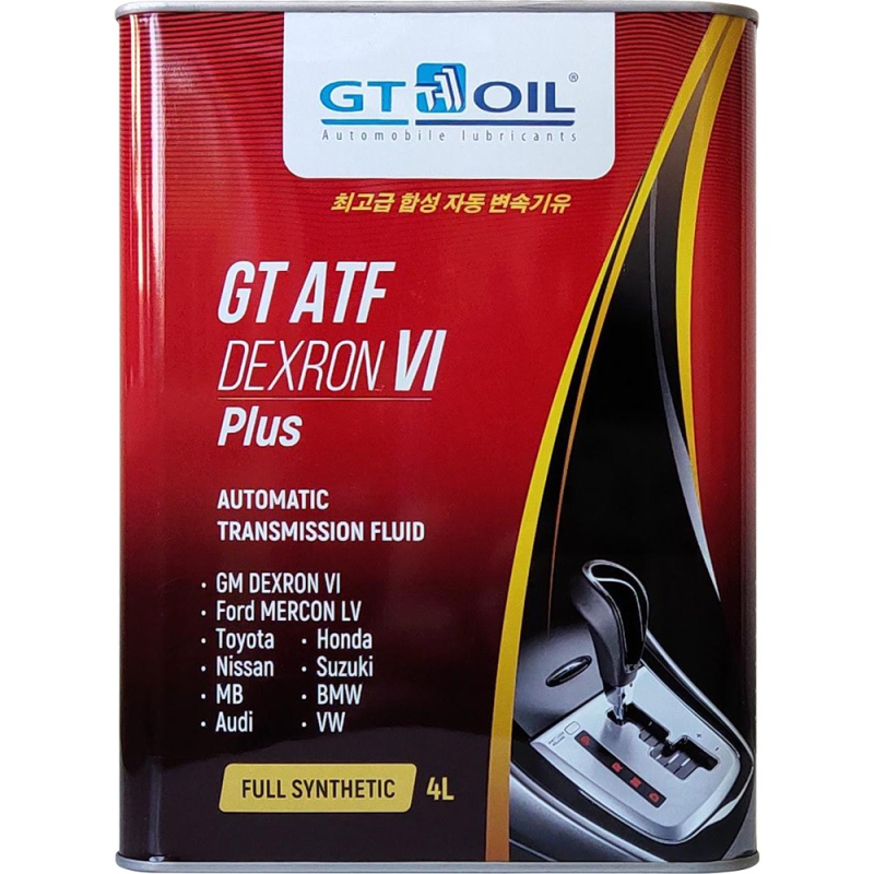 GT OIL  ATF DEXRON VI PLUS 4л (АКПП)