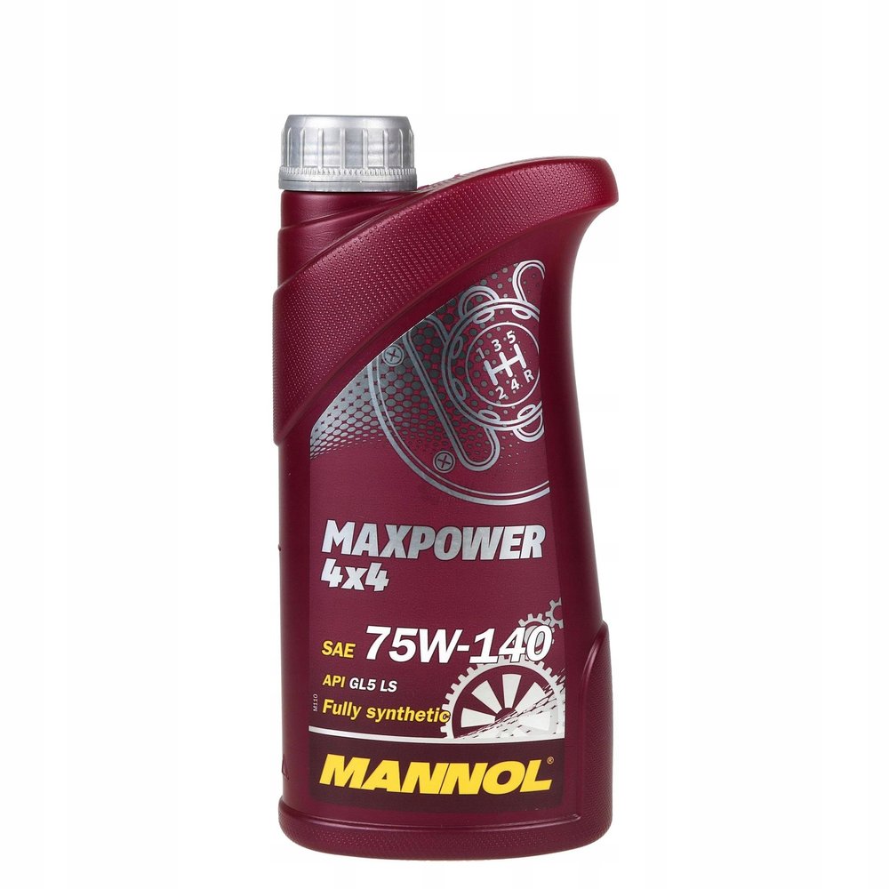 MANNOL Maxpower 4х4 75W140 GL-5 синт 1л